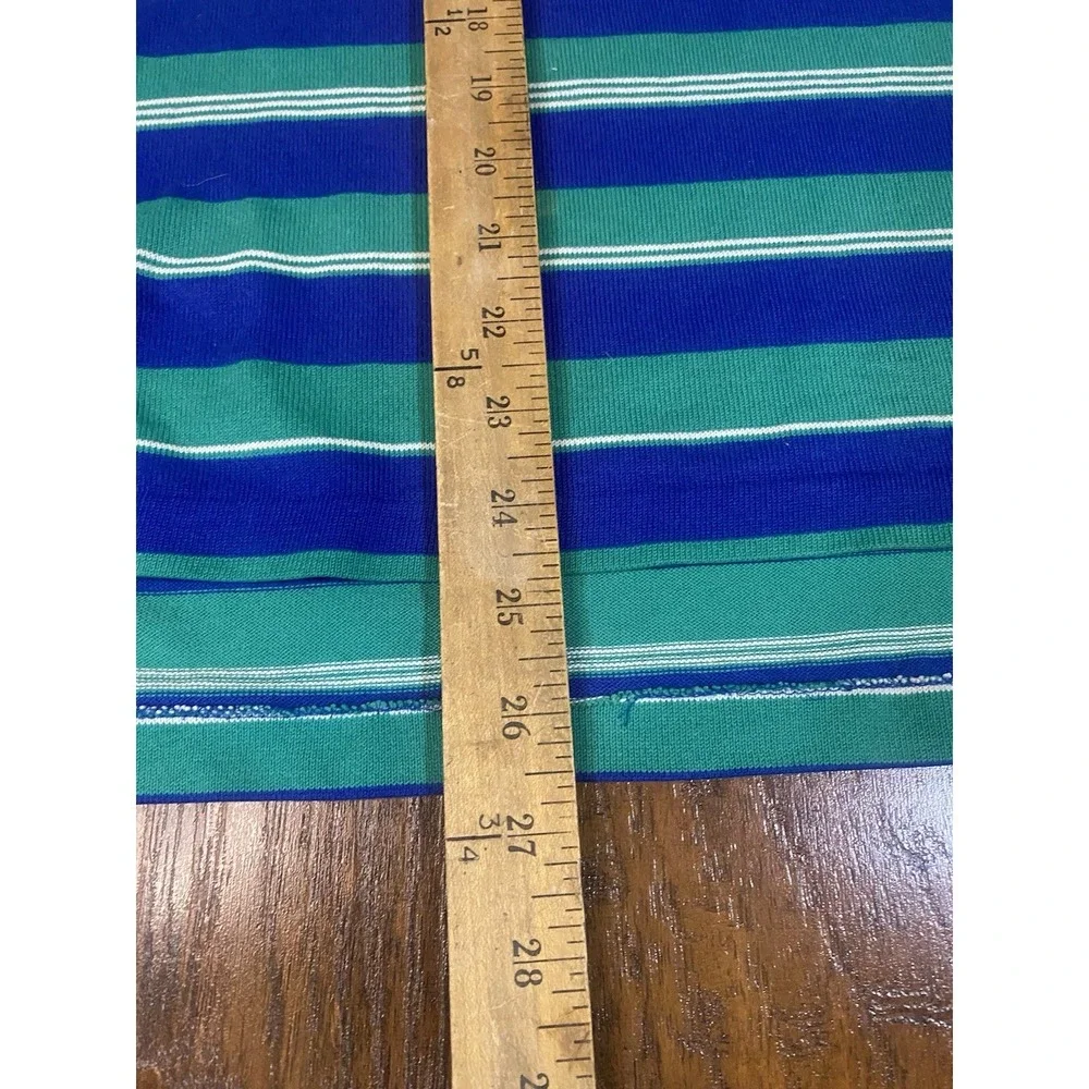 Lacoste vintage‎ striped rugby polo long sleeve shirt
